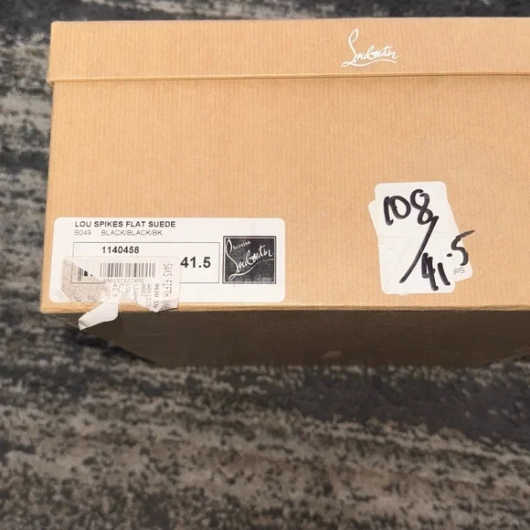 Christian Louboutin Black Sneakers